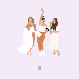 3 cobrides de la marca digital brideshare