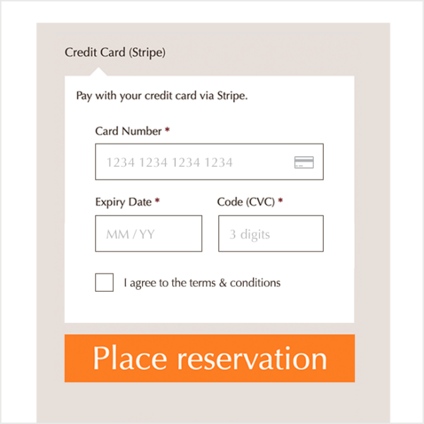 Realice el pago de su reservacion en The Climbing Life Guides