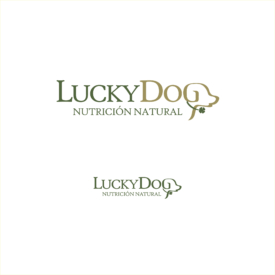 Logotipo en versión horizontal para Lucky Dog